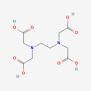 molecular formula C₆¹³C₄H₁₆N₂O₈ B1146802 乙二胺四乙酸 CAS No. 470462-56-7