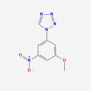 1-(3-methoxy-5-nitrophenyl)-1H-tetrazole