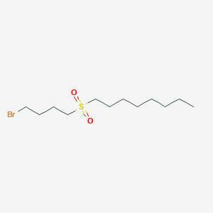 molecular formula C12H25BrO2S B11468118 4-Bromobutyl octyl sulfone 