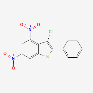 3-Chloro-4,6-dinitro-2-phenyl-1-benzothiophene