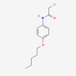 2-chloro-N-[4-(pentyloxy)phenyl]acetamide