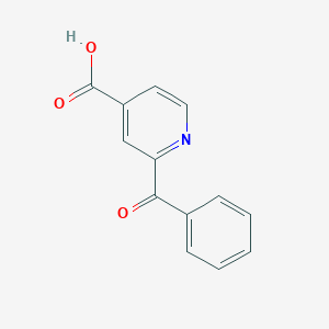 B114685 2-benzoylpyridine-4-carboxylic Acid CAS No. 18164-96-0