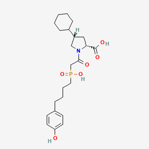 B1146856 4-Hydroxy Fosinoprilat CAS No. 113411-10-2