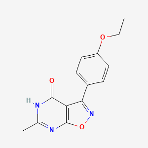 3-(4-Ethoxyphenyl)-6-methyl-5H-[1,2]oxazolo[5,4-d]pyrimidin-4-one