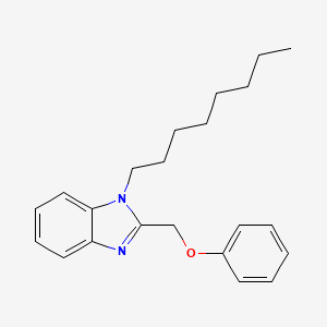 1-octyl-2-(phenoxymethyl)-1H-benzimidazole