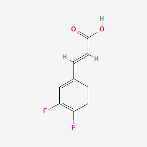 B1146909 trans-3,4-Difluorocinnamic acid CAS No. 152152-17-5