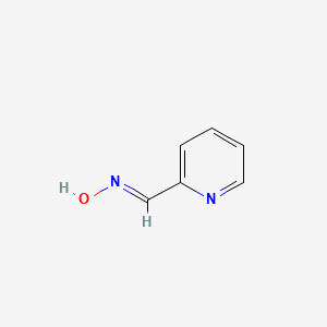 molecular formula C₆H₆N₂O B1146947 吡啶-2-醛肟 CAS No. 1193-96-0
