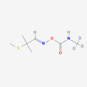 molecular formula C₇H₁₁D₃N₂O₂S B1146949 Aldicarb-d3 CAS No. 1795142-83-4