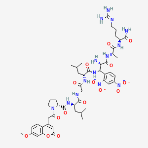 Mca-Pro-Leu-Gly-Leu-Dap(Dnp)-Ala-Arg-NH2