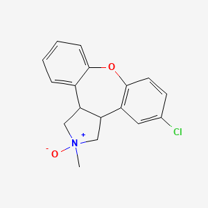 molecular formula C₁₇H₁₆ClNO₂ B1146977 阿森那平 N-氧化物 CAS No. 128949-51-9