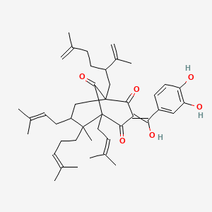 molecular formula C43H58O6 B1146978 古蒂费酮 C CAS No. 147687-36-3