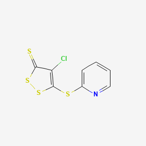 4-Chloro-5-(pyridin-2-ylthio)-3H-1,2-dithiole-3-thione