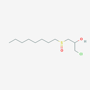 1-Chloro-3-(octylsulfinyl)propan-2-ol