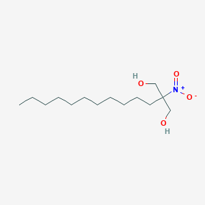 molecular formula C14H29NO4 B114706 2-Nitro-2-undecylpropane-1,3-diol CAS No. 145277-31-2