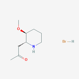 molecular formula C₉H₁₈BrNO₂ B1147064 氢溴酸利丹 CAS No. 64543-93-7