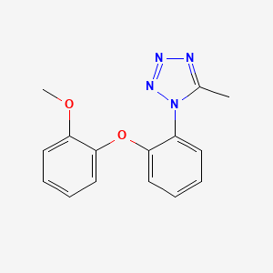 1-[2-(2-methoxyphenoxy)phenyl]-5-methyl-1H-tetrazole