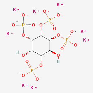 molecular formula C6H8O18P4.K8 B1147073 D-肌醇-1,3,4,5-四磷酸八钾盐 CAS No. 145843-69-2