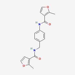 2-methyl-N-(4-{[(2-methylfuran-3-yl)carbonyl]amino}benzyl)furan-3-carboxamide