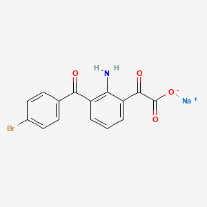 molecular formula C₁₅H₉BrNNaO₄ B1147100 WAY 127039-A-1 Sodium Salt CAS No. 1391052-54-2