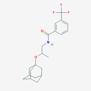 N-[2-(1-adamantyloxy)propyl]-3-(trifluoromethyl)benzamide