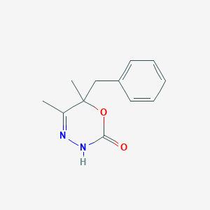 6-benzyl-5,6-dimethyl-3,6-dihydro-2H-1,3,4-oxadiazin-2-one