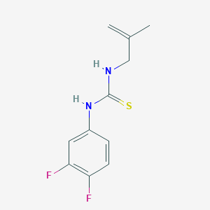 1-(3,4-Difluorophenyl)-3-(2-methylprop-2-en-1-yl)thiourea