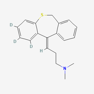 molecular formula C₁₉H₁₈D₃NS B1147144 Dothiepin-d3 CAS No. 136765-31-6