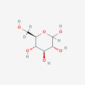 molecular formula C₆H₁₀D₂O₆ B1147146 D-Glucose-6,6-d2 CAS No. 18991-62-3