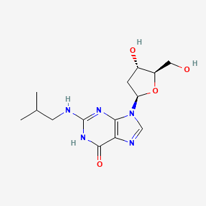 molecular formula C14H19N5O5 B1147152 N-Isobutyl-2'-deoxyguanosine CAS No. 142554-22-1