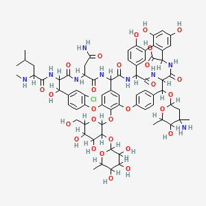 molecular formula C72H86ClN9O28 B1147159 Decaplanin CAS No. 128441-18-9