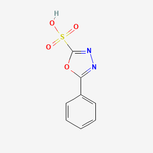 5-phenyl-1,3,4-oxadiazole-2-sulfonic Acid