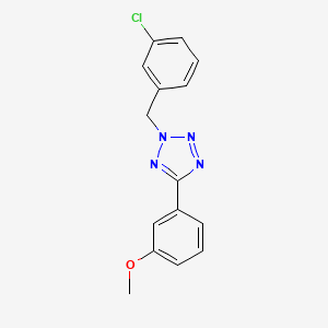 2-(3-chlorobenzyl)-5-(3-methoxyphenyl)-2H-tetrazole