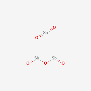 molecular formula O2Sn.O3Sb2 B1147209 氧化锑锡 CAS No. 128221-48-7