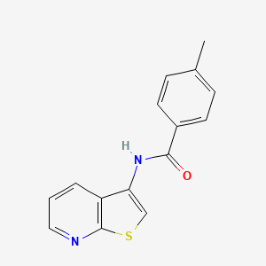 4-Methyl-N-{thieno[2,3-B]pyridin-3-YL}benzamide