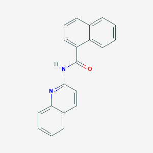 N-(quinolin-2-yl)naphthalene-1-carboxamide