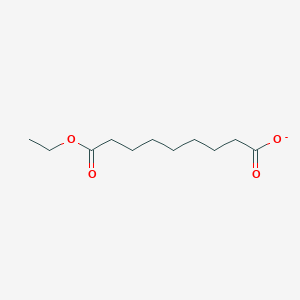 molecular formula C₁₁H₂₀O₄ B1147266 9-乙氧基-9-氧代壬酸酯 CAS No. 1593-55-1