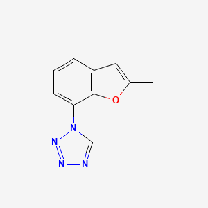 1-(2-methyl-1-benzofuran-7-yl)-1H-tetrazole