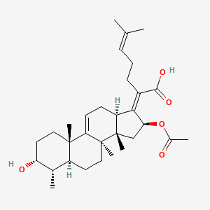 molecular formula C₃₁H₄₆O₅ B1147279 9,11-脱水富希酸 CAS No. 74048-41-2