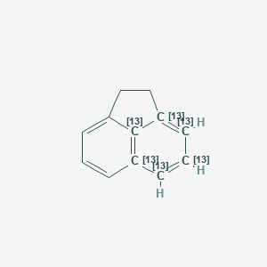 molecular formula C₆¹³C₆H₈ B1147299 1,2-二氢茚满烯-13C6 CAS No. 189811-57-2