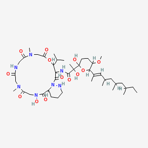 B1147338 Verucopeptin CAS No. 138067-14-8