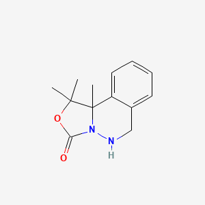 1,1,10b-Trimethyl-1,5,6,10b-tetrahydro[1,3]oxazolo[4,3-a]phthalazin-3-one