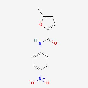 molecular formula C12H10N2O4 B11473600 5-methyl-N-(4-nitrophenyl)furan-2-carboxamide 