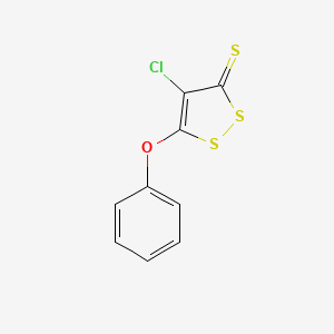 4-Chloro-5-phenoxy-3H-1,2-dithiole-3-thione