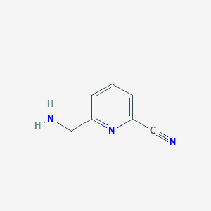 molecular formula C7H7N3 B114738 6-(氨基甲基)吡啶甲腈 CAS No. 153396-50-0