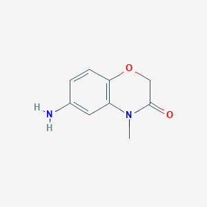 6-amino-4-methyl-2H-1,4-benzoxazin-3(4H)-one