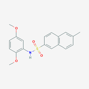 N-(2,5-dimethoxyphenyl)-6-methylnaphthalene-2-sulfonamide