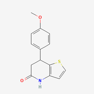 7-(4-methoxyphenyl)-6,7-dihydrothieno[3,2-b]pyridin-5(4H)-one