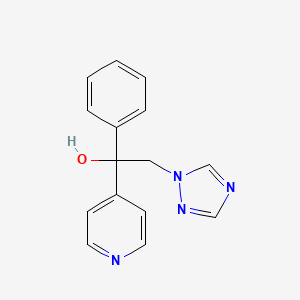 1-phenyl-1-(pyridin-4-yl)-2-(1H-1,2,4-triazol-1-yl)ethanol