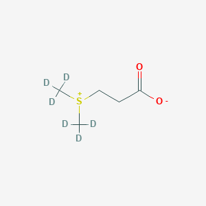 molecular formula C₅H₄D₆O₂S B1147473 二甲基磺基丙酸-d6 CAS No. 1246341-06-9
