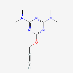 N,N,N',N'-tetramethyl-6-(prop-2-yn-1-yloxy)-1,3,5-triazine-2,4-diamine